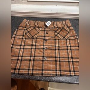 Plaid suede pencil skirt from torrid